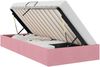 vidaXL Ottoman Bettgestell mit Speicher Rosa 100 x 200 cm Samt 3442867 Bild 2