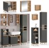 Badmöbel-Set Senyo Anthrazit 5 Teile, mit Hochschrank Vicco Bild 2