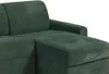 Vente-unique - CALITO Sofa SamtStoff Grün - B 223 cm152 cm x H 85 cm x L 278 cm Bild 5