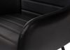 Stuhl Echtleder 62x62x84 schwarz IRON LABEL #19 Bild 4