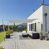 Windhager Sonnensegel Capri 4x5m grau Sonnenschutz UV-Schutz 50+ Sonnendach Bild 2