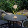 LED Solarleuchte, Metall, sandfarben, H 41 cm Bild 4