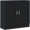 vidaXL Bücherregal Schwarz Eichen-Optik 82,5 x 30,5 x 80 cm 862515 Bild 2
