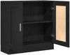 vidaXL Bücherregal Schwarz Eichen-Optik 82,5 x 30,5 x 80 cm 862515 Bild 5