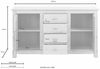 Home affaire Sideboard Rauna, Kommode, B/T/H: 150/37/84 cm Bild 4