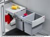 HAILO 3641-12 Abfallsorter 36 (2x18) Liter RAUMSPAR TANDEM ab 40 cm Schrankbreite Bild 3