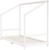 vidaXL Kinderbett Weiß 90x190 cm Massivholz Kiefer 835713 Bild 3