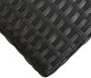 vidaXL Gartenbank 80 cm Poly Rattan Schwarz 46486 Bild 4