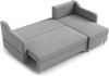 AX LIVING Eckcouch mit Bettfunktion Balerno 224 cm – Stilvolles Design in Beige Bild 3