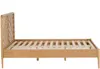 Vente-unique - LERIAKI Bett Holz, PlatteHolz, Platte Beige - B 199,3 cm x H 110 cm x L 147 cm Bild 4