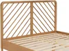Vente-unique - LERIAKI Bett Holz, PlatteHolz, Platte Beige - B 199,3 cm x H 110 cm x L 147 cm Bild 5