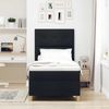 vidaXL LED Boxspringbett mit Matratze Schwarz 80 x 200 cm Stoff 3343056 Bild 4
