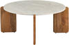 Couchtisch LUNO Marmor Hellbeige Bild 4