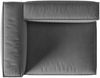 Micadoni Eckmodul Nuria 2-Sitzer Links Samt Grau Bild 4