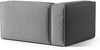 Micadoni Eckmodul Nuria 2-Sitzer Links Samt Grau Bild 3