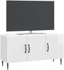 vidaXL TV-Schränk Hochglanz Weiß 99 x 34,5 x 50 cm Holzwerkstoff 894949 Bild 2