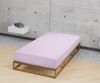 Biberna Jersey-Spannbetttuch, 100 % Baumwolle, Flieder, 1x 90x190 cm - 100x200 cm Bild 3