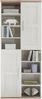 HBZ Mehrzweckschrank Romance im Landhaustil, BxHxT 80x191x38 cm (1-St) Mit 2 Türen, 8 offene Fächer, 12 Einlegeböden und 2 festen Böden Bild 4