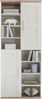 HBZ Mehrzweckschrank Romance im Landhaustil, BxHxT 80x191x38 cm (1-St) Mit 2 Türen, 8 offene Fächer, 12 Einlegeböden und 2 festen Böden Bild 5