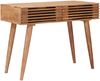 vidaXL Handgemachter Schreibtisch Teakbraun Massivholz Akazie 42020066 Bild 3