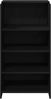 vidaXL Empfangstheke Schwarz 55x50x103,5 cm Holzwerkstoff 859016 Bild 5