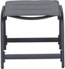 Siena Garden Tesoro Hocker – Aluminium & Ranotex in royal-grey (P11778) Bild 4