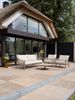 4Seasons Allora Living Sofa 3 Sitzer mit 3 Kissen Bild 2