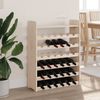 vidaXL Weinregal mit Oberplatte 67,5x25x87 cm Massivholz Kiefer 4007560 Bild 3