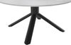 Couchtisch >Joanna< in weiß, schwarz, Keramik, Metall - 45x90cm (HxD) Bild 4
