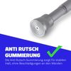 Verstellbare Vorhangstange - Spannstange zum Klemmen Silber Ø16/19 mm 60-90 cm Bild 5