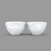 FiftyEight 'Verträumt & Glücklich' Schälchen-Set, 2 Stk., Hartporzellan Weiß, Ø 8,1x5,1 cm Bild 5
