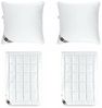 SEI Design Einziehdecke DeLuxe SWAN-SET: Bettdecke Winter 2X 135x200 + 2 x 80 x 80 Kopfkissen, ähnlich wie Daunen Bild 4