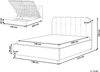 Bett mit Stauraum CHALLANS Stoff Cremeweiß 140 x 200 cm Bild 2