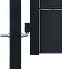 vidaXL Gartentor aus PVC und Stahl 100 x 124 cm Anthrazit 145234 Bild 3