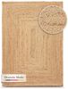 carpetfine Teppich Nele Juteteppich Naturfaser, rechteckig, Höhe: 6 mm, geflochtener Wendeteppich aus 100% Jute, quadratisch und als Läufer Bild 3
