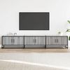 vidaXL TV-Schrank Grau Sonoma 210x35x41 cm Holzwerkstoff 3300793 Bild 3