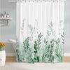 M&W DAS DESIGN Duschvorhang Shower curtains Anti schimmel Waschbar ​​180x200 Duschvorhang grün Bild 4