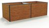 GFP Aluminium Hochbeet KINGSIZE DANIELA - 235 x 119 x 77 cm - Grün, Stecksystem, langlebig Bild 2