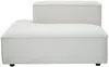Vente-unique - RUZOLO Sofa SamtStoff Beige - B 169 cm x H 67 cm x L 330 cm Bild 2