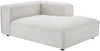 Vente-unique - RUZOLO Sofa SamtStoff Beige - B 169 cm x H 67 cm x L 330 cm Bild 4