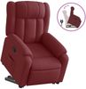 vidaXL Relaxsessel mit Aufstehhilfe Weinrot Stoff 3205319 Bild 2