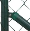 Maschendrahtzaun Gartenzaunset 1,25 x 25 m Gartenzaun Zaunset grün Komplettset Bild 2