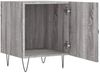 vidaXL Nachttisch Grau Sonoma 40x40x50 cm Holzwerkstoff 827560 Bild 5