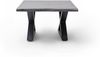 Couchtisch >CARTAGENA< in Akazie grau, massiv lackiert - 75x45x75cm (BxHxT) Bild 4