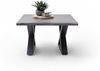 Couchtisch >CARTAGENA< in Akazie grau, massiv lackiert - 75x45x75cm (BxHxT) Bild 3
