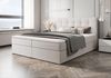 B&B Home 'Sagani' Boxspringbett mit Bettkasten, Bouclé, Creme, 180x200 cm Bild 2
