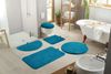 Bruno Banani Badematte Lana, Badvorleger, Badezimmer Teppich, rutschhemmend beschichtet, schnell trocknend, strapazierfähig, fußbodenheizungsgeeignet, Polyacryl, halbrund, Badteppich, Badematten, unifarben, auch als 3 teiliges Set & rund Bild 4