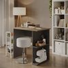 Schreibtisch Simple Anthrazit/Artisan 80 x 50 cm Vicco Bild 3
