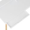 CLP Schreibtisch Eaton Holztisch mit zwei Schubladen,weiß 140 cm Bild 4