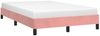 vidaXL Bettgestell ohne Matratze Rosa 120x190 cm Samt 379507 Bild 4